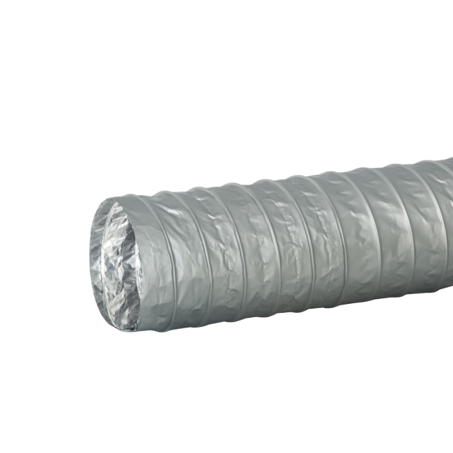 Conduit souple en aluminium et copolymère sur armature spiralée Conduit souple en aluminium et copolymère sur armature spiralée