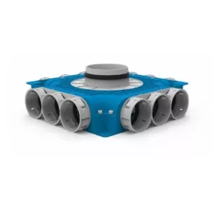 Collecteur principal avec raccord latéral 18 x 69 mm